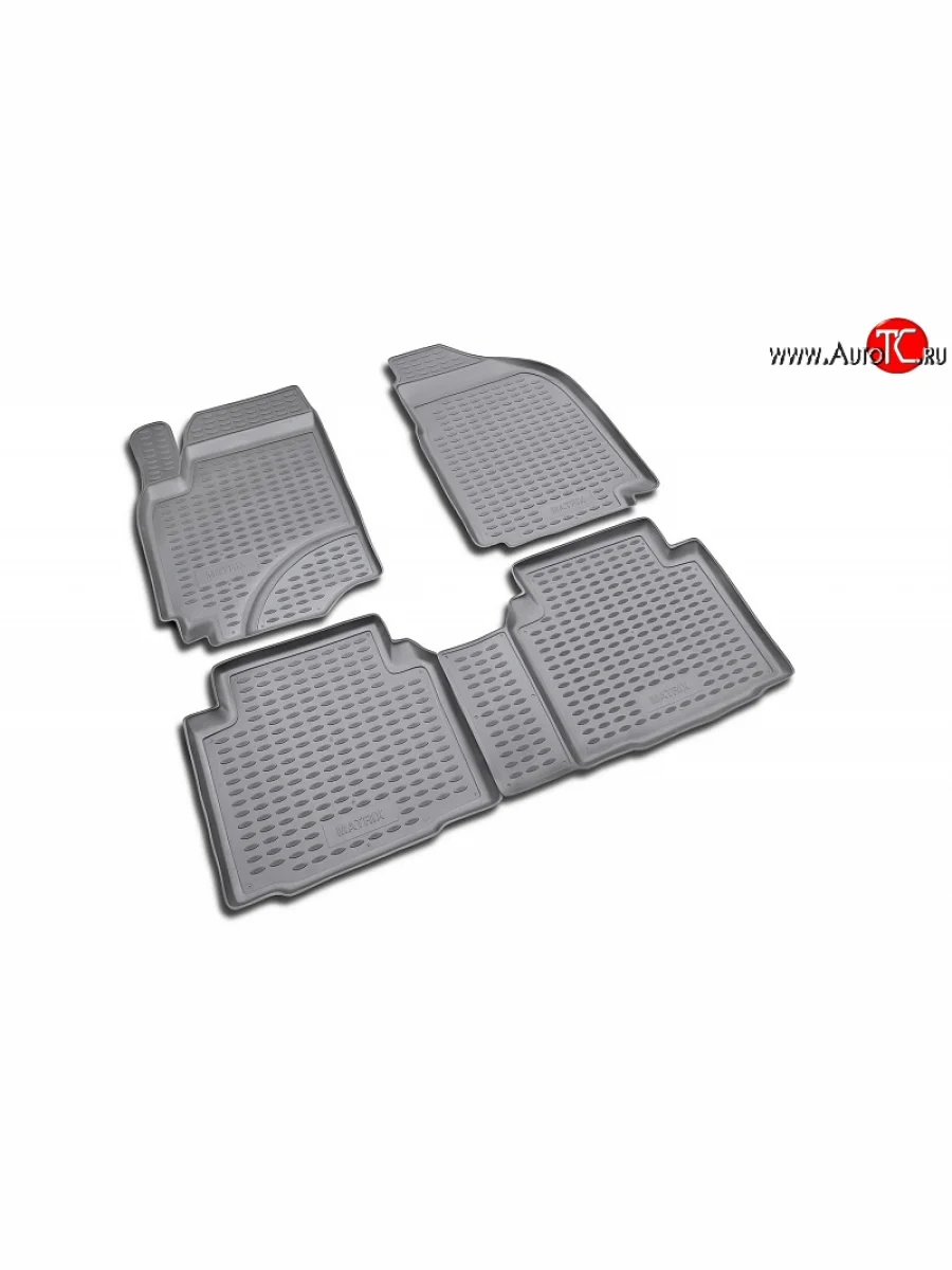 Коврики в салон Element 4 шт. (полиуретан) Hyundai Matrix 1 FC дорестайлинг (2001-2005)  с доставкой в г. Пермь