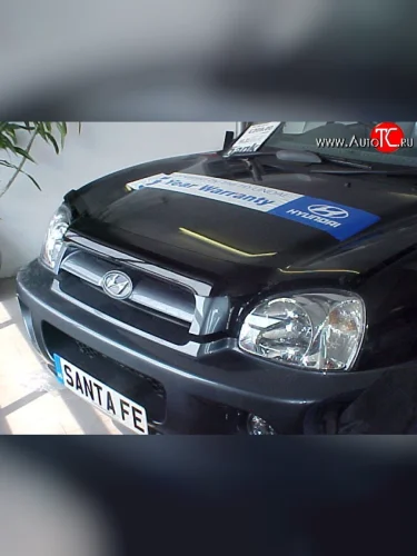 Дефлектор капота NovLine Hyundai Santa Fe  SM (2000-2012)