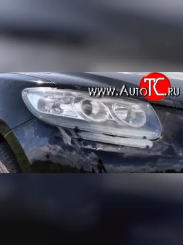 Прозрачная защита передних фар Novline Hyundai Santa Fe  CM (2006-2009) дорестайлинг
