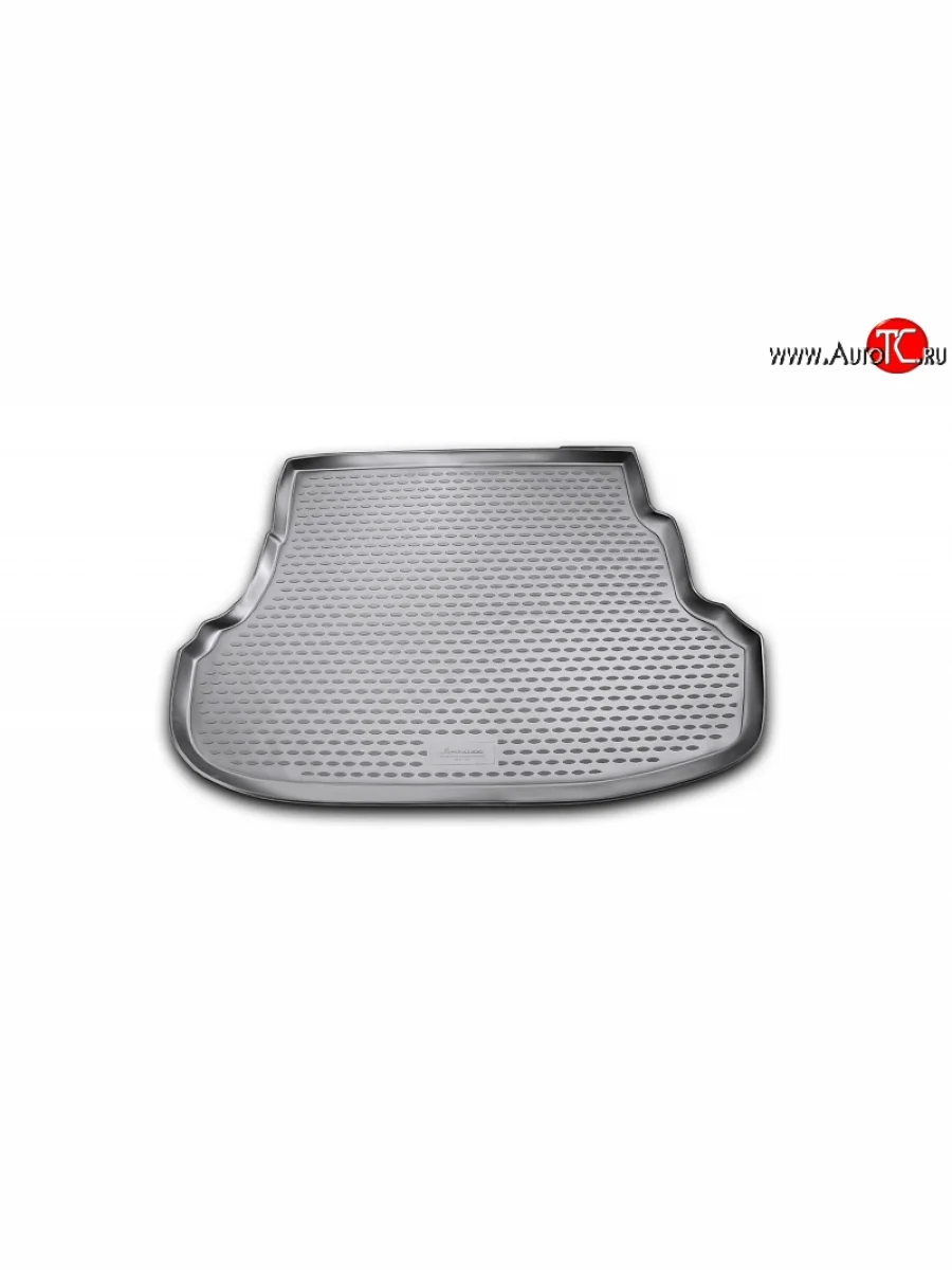 Коврик в багажник Element (полиуретан) седан (base, classic) Hyundai Solaris RBr седан дорестайлинг (2010-2014)  с доставкой в г. Керчь