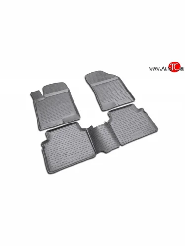 Коврики в салон Element 4 шт. (полиуретан) Hyundai Sonata  NF (2004-2008) дорестайлинг