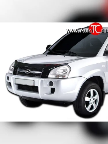 Дефлектор капота NovLine Hyundai Tucson  JM (2004-2010)