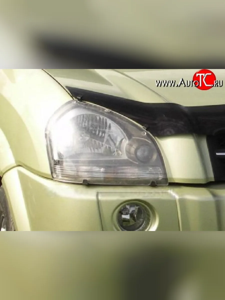 Прозрачная защита передних фар Novline Hyundai Tucson JM (2004-2010)  в Керчи Республика Крым