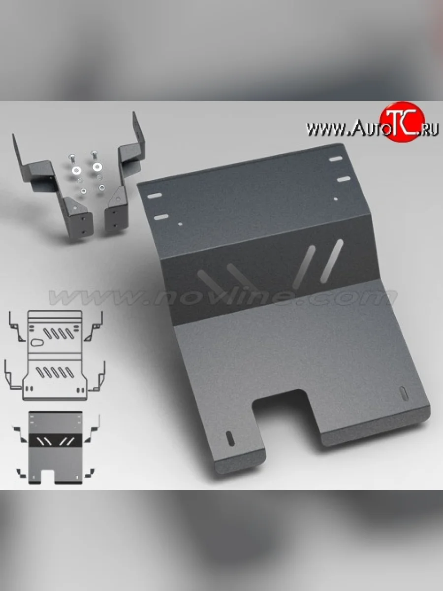 Защита редуктора Novline (5.6, АКПП, 3 мм)  INFINITI QX56 (2010-2013) Z62  в Самаре Самарской области