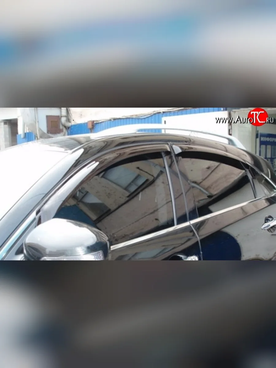 Дефлекторы окон (ветровики) Novline 4 шт  INFINITI  FX37  S51, FX50  S51  в Керчи Республика Крым