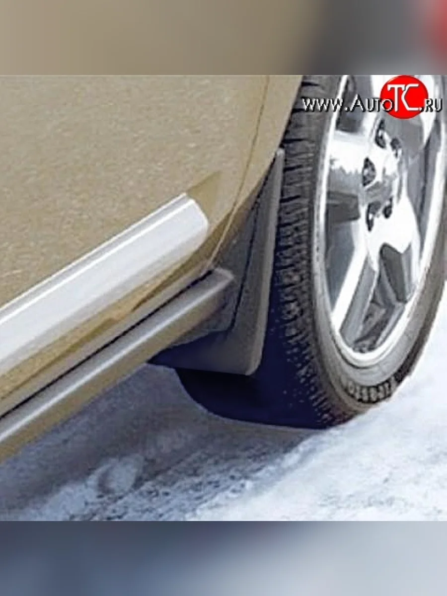 Передние брызговики NovLine 2 шт. Jeep Compass MK рестайлинг (2011-2015)  с доставкой в г. Керчь