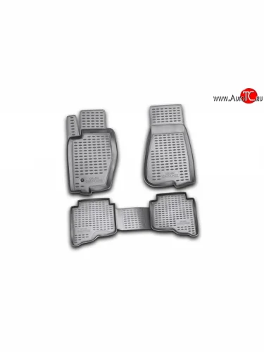 Коврики в салон Element 4 шт. (полиуретан) Jeep Grand Cherokee  WK (2004-2010)
