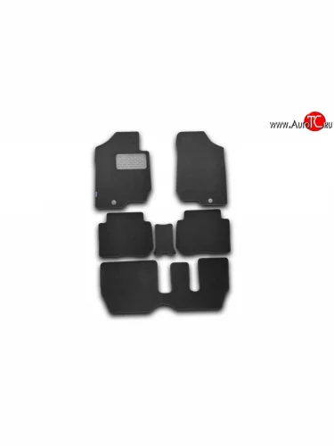 Коврики в салон Element 6 шт. (текстиль) KIA Carens UN (2006-2013)