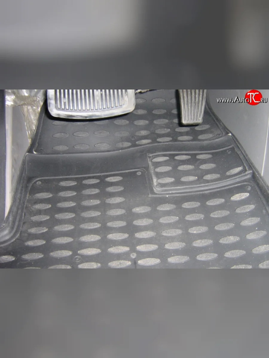 Коврики в салон Element 4 шт. (полиуретан) KIA Carnival VQ минивэн дорестайлинг (2005-2010)  с доставкой в г. Керчь