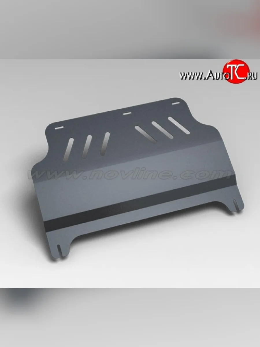 Защита картера двигателя Novline (2.7/2.9, МКПП/АКПП, 2 мм) KIA Carnival VQ минивэн рестайлинг (2010-2014)  с доставкой в г. Пермь