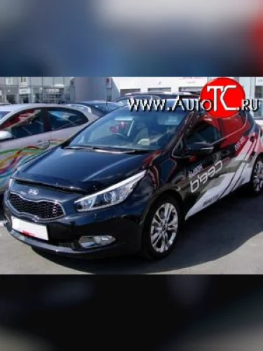 Дефлектор капота NovLine KIA Ceed  1 ED (2010-2012) рестайлинг, хэтчбэк 5 дв.