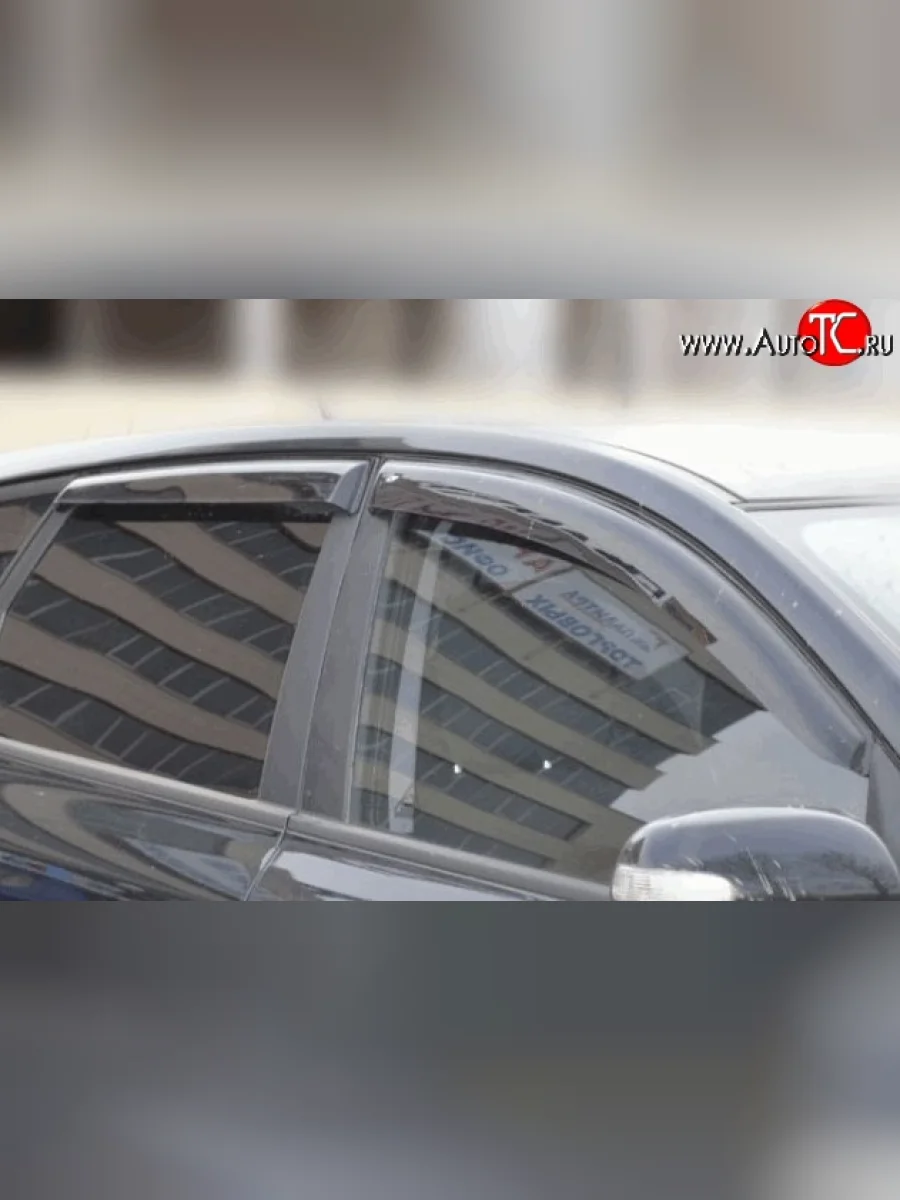 Комплект дефлекторов окон (ветровиков) 4 шт. (универсал) Novline  KIA Ceed (2010-2012) 1 ED  в Керчи Республика Крым