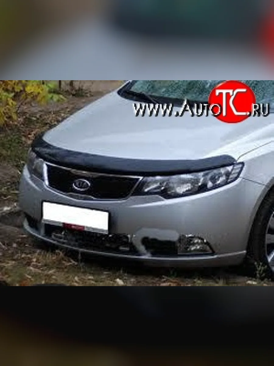 Дефлектор капота NovLine KIA Cerato 2 TD седан (2008-2013)  в Самаре Самарской области