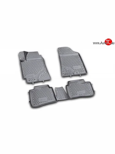 Коврики в салон Element 4 шт. (полиуретан) KIA Cerato  2 TD (2008-2013) седан