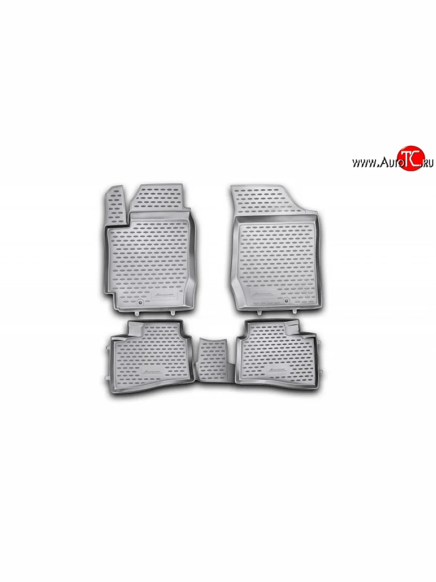 Коврики в салон Element 4 шт. (полиуретан) (купе)  KIA Cerato (2008-2013) 2 TD  в Самаре Самарской области