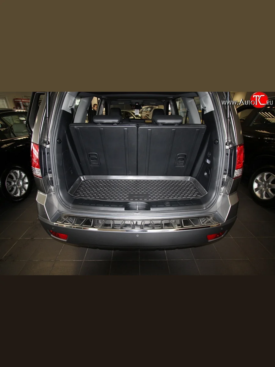 Коврик в багажник Element (полиуретан) (короткая база) KIA Mohave HM дорестайлинг (2008-2017)  в Керчи Республика Крым