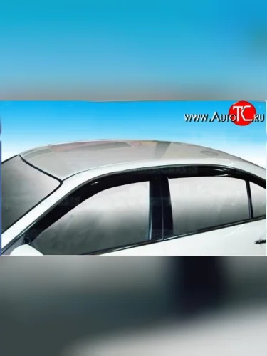 Дефлекторы окон (ветровики) Novline 4 шт KIA Magentis (2005-2010)