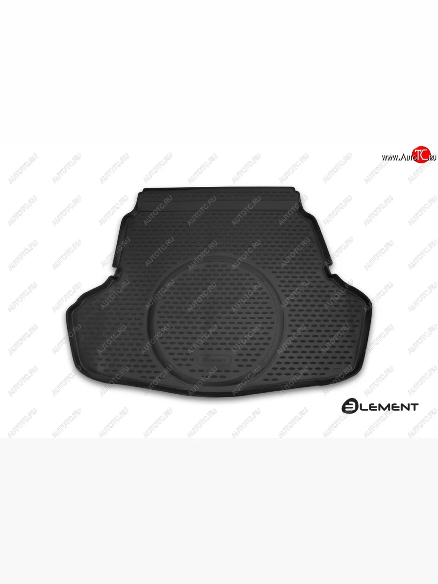 Коврик в багажник Element (полиуретан, для компл-й Luxe, Prestige GT-line и GT) KIA Optima 4 JF дорестайлинг седан (2016-2018)  в Керчи Республика Крым