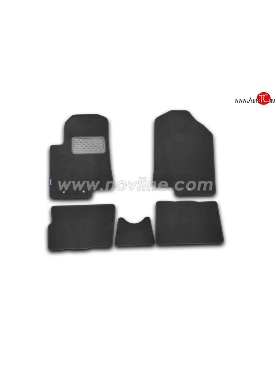 Комплект ковриков в салон (седан) Element 5 шт. (текстиль) KIA Magentis (2005-2010)  с доставкой в г. Керчь
