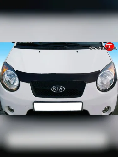 Дефлектор капота NovLine KIA Picanto  1 SA хэтчбэк 5 дв. (2003-2007) дорестайлинг