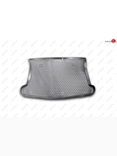 Коврик в багажник Element (полиуретан) (Чёрный) KIA Rio  3 QB (2011-2017) хэтчбек 5 дв. дорестайлинг, хэтчбек 5 дв. рестайлинг