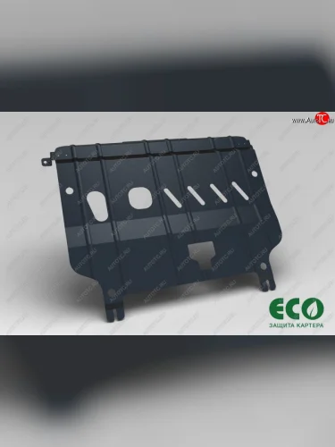 Защита картера двигателя (1.4, МКПП/АКПП, 3 мм) ECO KIA Rio 3 QB рестайлинг седан (2015-2017)