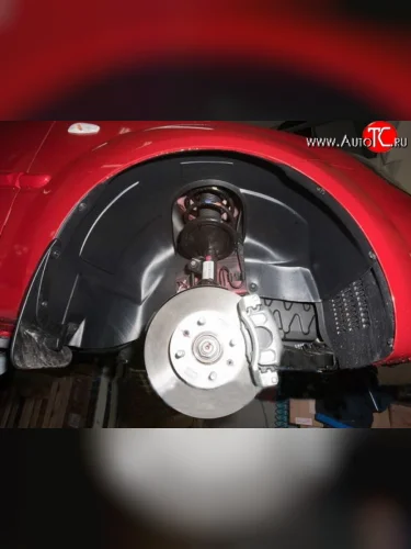 Передний правый подкрылок NovLine KIA Rio  2 JB (2009-2011) рестайлинг седан, рестайлинг, хэтчбэк 5 дв.