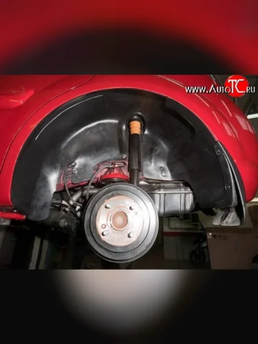 Задний левый подкрылок (седан) NovLine KIA Rio  3 QB (2011-2015) дорестайлинг седан