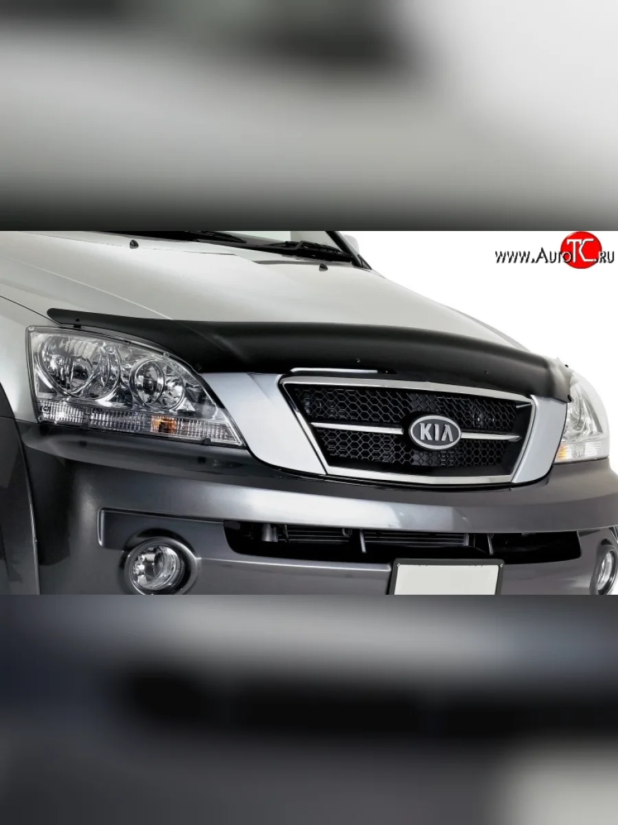 Дефлектор капота NovLine KIA Sorento BL дорестайлинг (2002-2006)  в Керчи Республика Крым