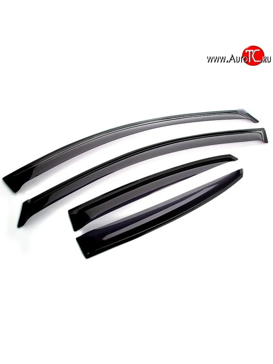 Дефлекторы окон (ветровики) Novline 4 шт KIA Sorento BL рестайлинг (2006-2010)  в Керчи Республика Крым