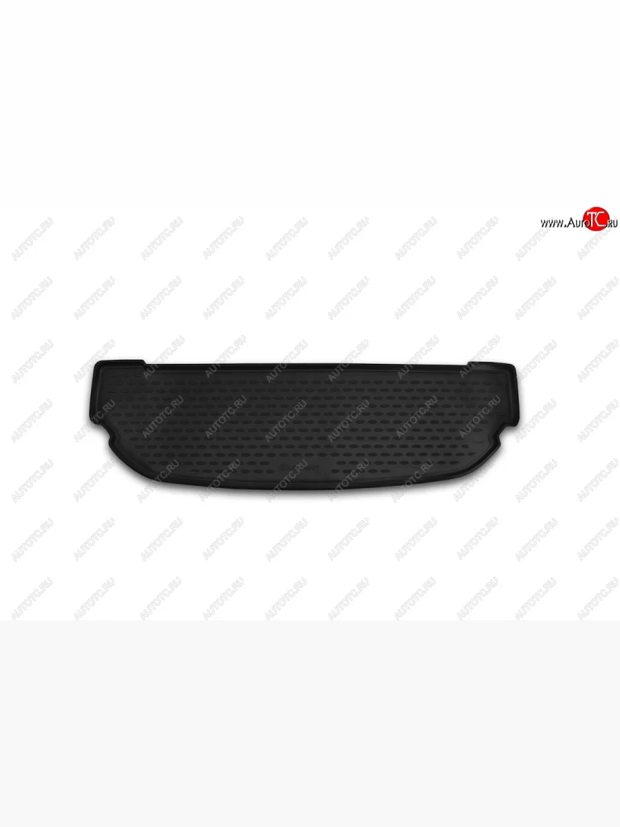 Коврик в багажник (7 мест, короткая база) Element (полиуретан) KIA Sorento UM/Prime дорестайлинг (2014-2018)  в Керчи Республика Крым