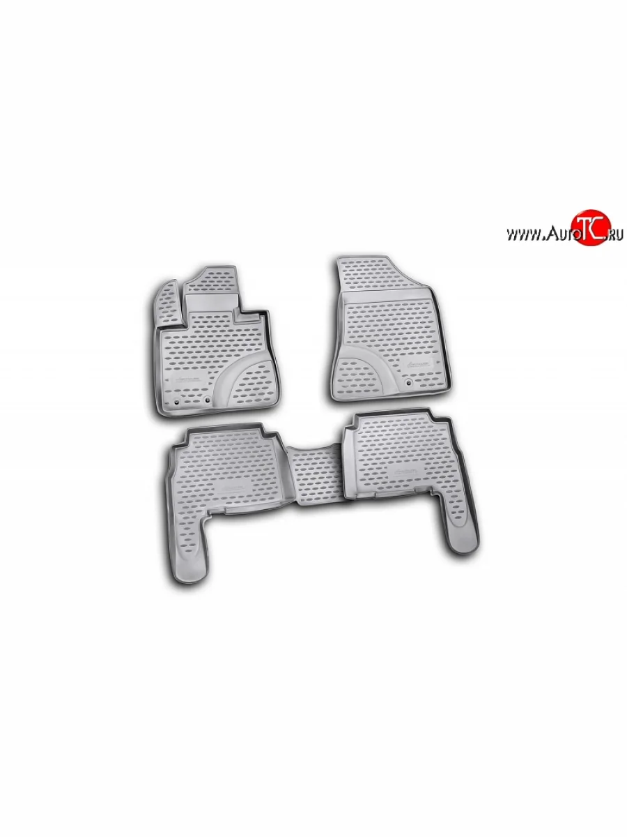 Коврики в салон Element 4 шт. (полиуретан)  KIA Sorento (2009-2012) XM  в Самаре Самарской области