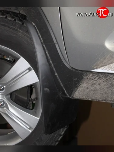 Передние брызговики NovLine 2 шт. KIA Sportage  3 SL (2010-2016) дорестайлинг, рестайлинг