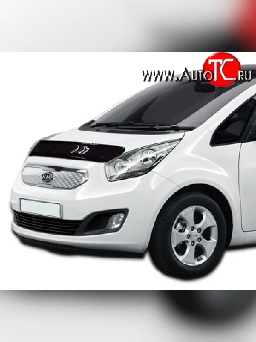 Дефлектор капота NovLine KIA Venga дорестайлинг (2009-2015)  в Керчи Республика Крым