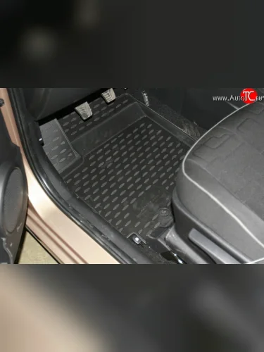 Комплект ковриков в салон Element 3 шт. (полиуретан) KIA Venga дорестайлинг (2009-2015)