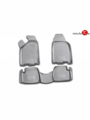 Коврики в салон Element 4 шт. (полиуретан) Лада ВАЗ 2113 (2004-2013)