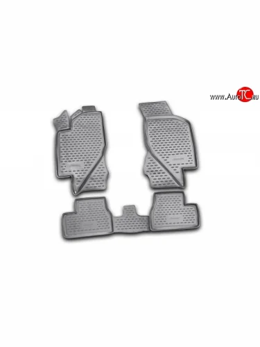 Коврики в салон Element 4 шт. (полиуретан) Лада ВАЗ Калина ( 1118,  1117,  1119,  2192,  2194) - Калина Спорт ( 1119,  2192)