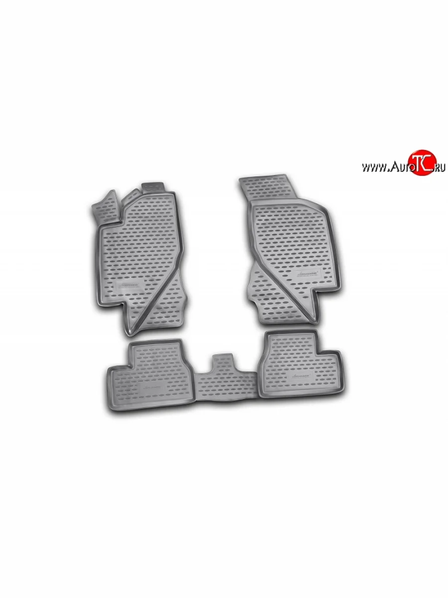 Коврики в салон Element 4 шт. (полиуретан)  Лада ВАЗ  Калина ( 1118,  1117,  1119,  2192,  2194), Калина Спорт ( 1119,  2192)  в Самаре Самарской области