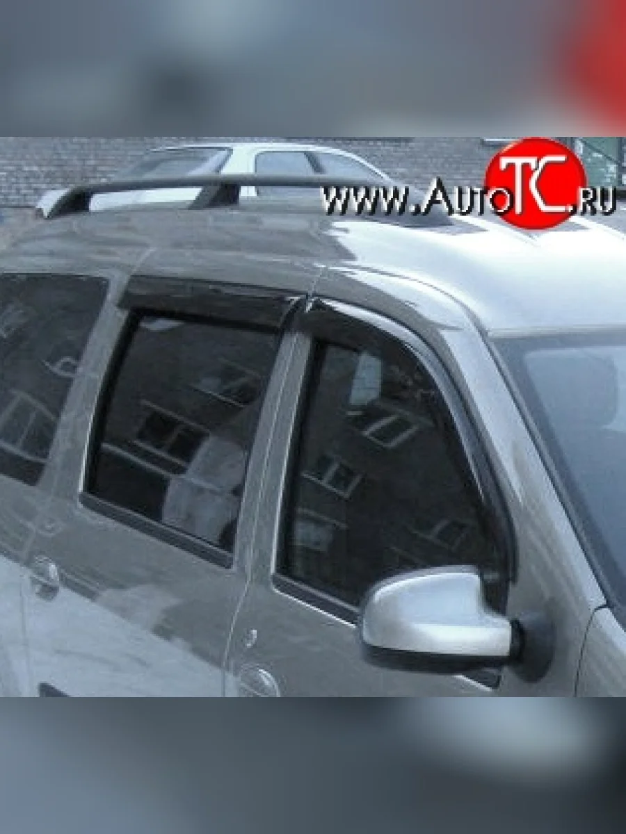 Дефлекторы окон (ветровики) Novline 2 шт.  Лада ВАЗ Ларгус (2012-2021)  в Керчи Республика Крым