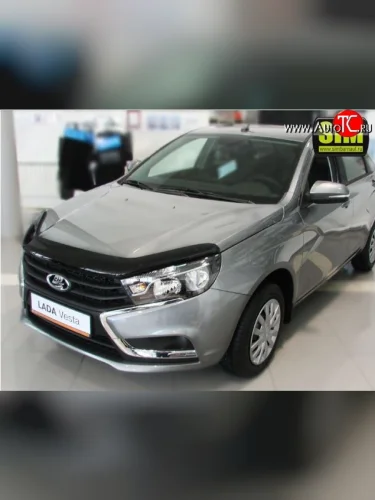 Дефлектор капота темный SIM Лада ВАЗ Веста ( 2180,  SW 2181) - Веста NG ( 2180,  SW 2181)