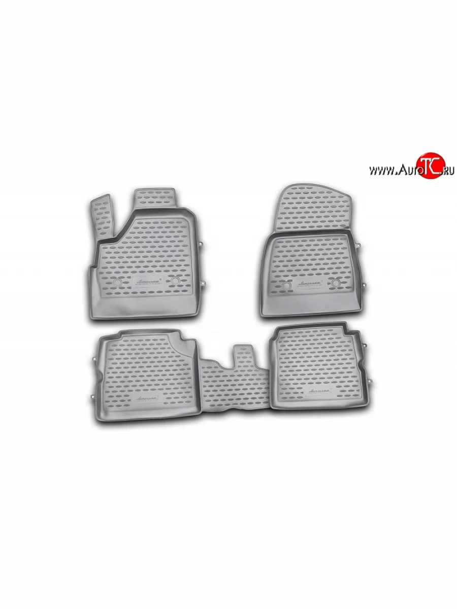 Коврики в салон Element 4 шт. (полиуретан) Лада ВАЗ нива 4х4 2131 5 дв. дорестайлинг (1993-2019)  в Перми Пермском крае