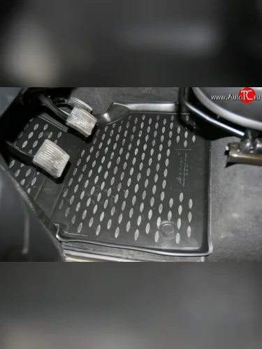 Коврики в салон Element 3 шт. (полиуретан) Land Rover Defender 110  1 L316 (2007-2016) рестайлинг 5дв.