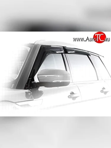 Дефлекторы окон (ветровики) Novline 4 шт Land Rover Range Rover Evoque  1 L538 (2011-2018) дорестайлинг 5 дв., рестайлинг 3 дв.