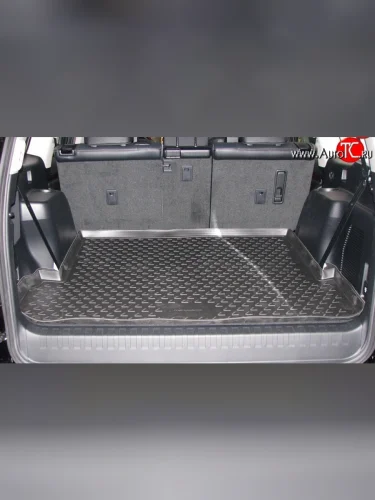 Коврик в багажник (7 мест, длиная база) Element (полиуретан) Lexus GX460  J150 (2013-2022) 1-ый рестайлинг, 2-ой рестайлинг