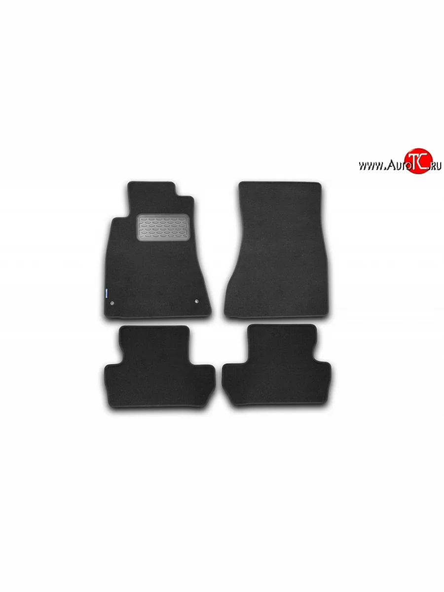 Коврики в салон Element 4 шт. (текстиль) (АКПП) Lexus IS250 XE20 седан дорестайлинг (2005-2013)  с доставкой в г. Пермь