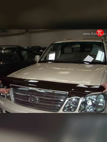 Дефлектор капота NovLine Lexus LX470  J100 (1998-2002) дорестайлинг