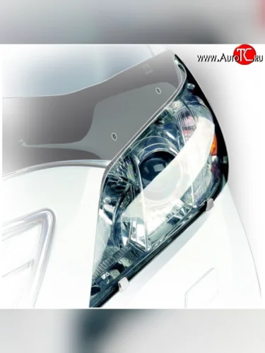 Прозрачная защита передних фар Novline Lexus LX570  J200 (2007-2012) дорестайлинг