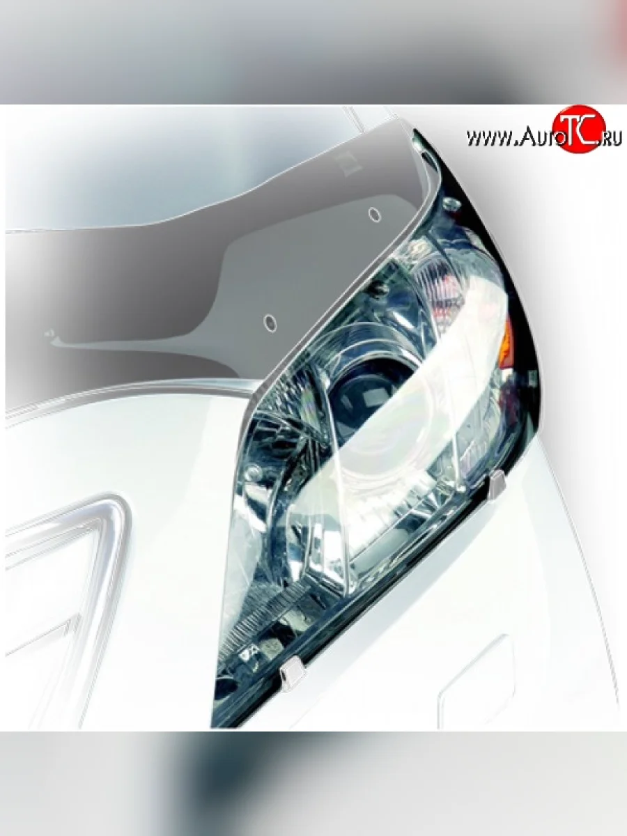 Прозрачная защита передних фар Novline  Lexus LX570 (2007-2012) J200  в Воронеже Воронежской области