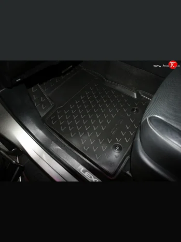 Комплект ковриков в салон Element 4 шт. (полиуретан) Lexus NX300h Z10 дорестайлинг (2014-2017)