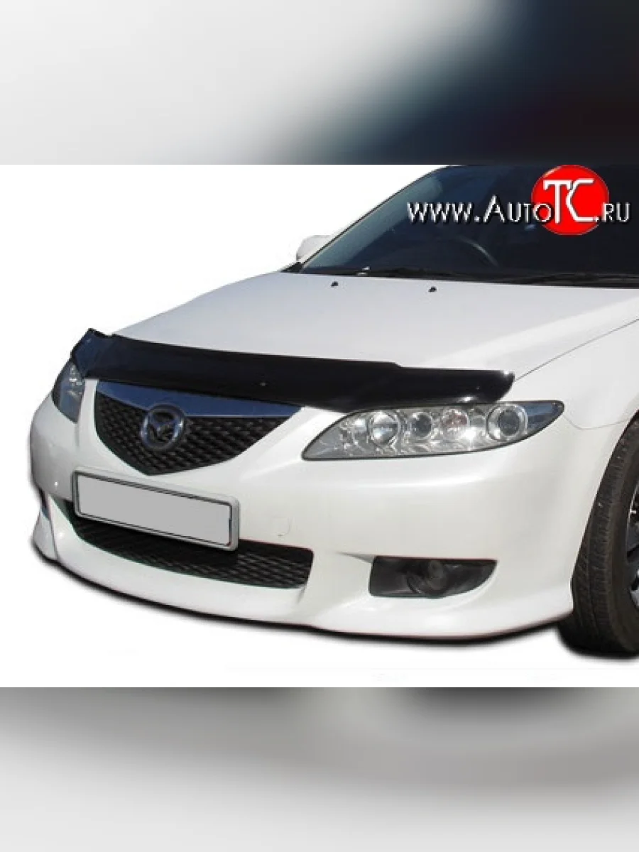 Дефлектор капота NovLine Mazda 6 GG седан дорестайлинг (2002-2005)  в Перми Пермском крае